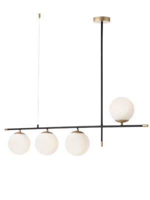 Pakabinamas šviestuvas ESSENTIAL, E14, matinės aukso sp.