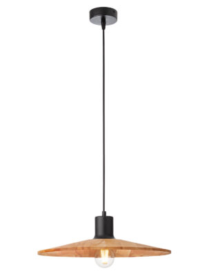 Pakabinamas šviestuvas FRESNO, E27, juodas