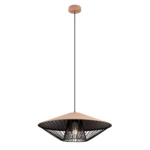 Pakabinamas šviestuvas GRILL, E27, kavos sp., 01-3009