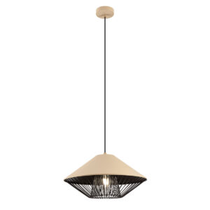 Pakabinamas šviestuvas GRILL, E27, rusvas, 01-3007