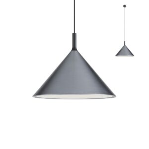 Pakabinamas šviestuvas JAAP, E27, pilkas, 01-1610