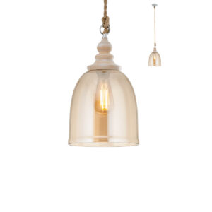 Pakabinamas šviestuvas KASHI, E27, šampano sp., 01-2116