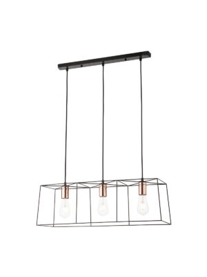 Pakabinamas šviestuvas SKETCH, E27, juodos/vario sp.