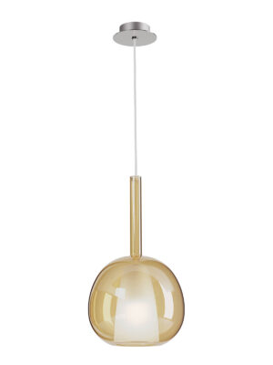 Pakabinamas šviestuvas TRESOR, E27, gintaro sp.