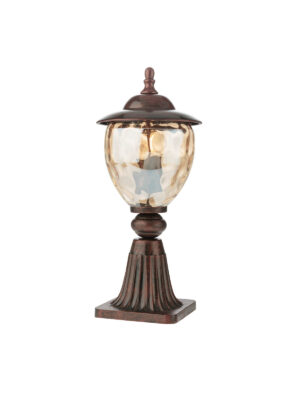 Pastatomas lauko šviestuvas MATERA, E27, raudonos/juodos sp., IP33