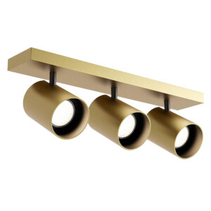 Paviršinis reguliuojamas šviestuvas CORINTH, GU10, matinės aukso sp., 01-3444