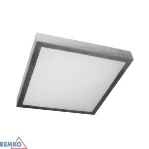 Plafonas TOFIR PHS, 2xE27, aliuminio sp., IP40