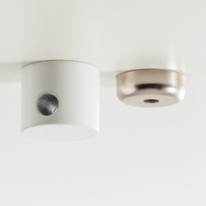 Sieninis laikiklis, skirtas pakabinamiems šviestuvams DODO, baltas, AC1 WH