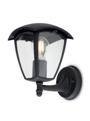 Sieninis lauko šviestuvas EDMOND, E27, matinės juodos sp., IP44