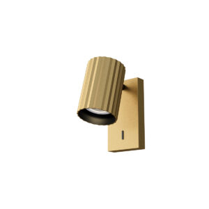 Sieninis šviestuvas DELPHI, GU10, matinės aukso sp., 01-2582