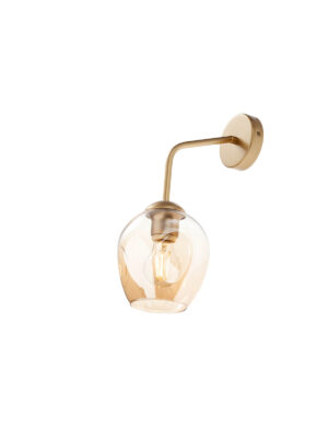 Sieninis šviestuvas PIERCE, E27, matinės aukso sp.