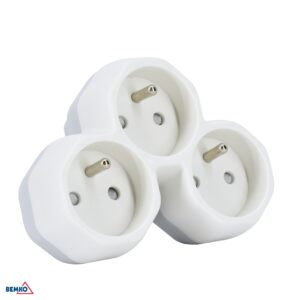 Trivietis lizdo adapteris, max 3500W