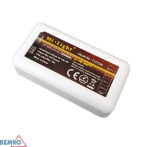 Vienspalvių LED juostų valdiklis RF 2.4G DC 12-24V 10A