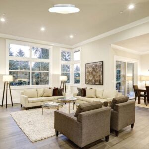 45W LED paviršinis šviestuvas, baltas, dimeriuojamas