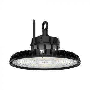 200W LED UFO sandėlio šviestuvas, juodas, 3000-5000K