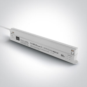 250W nuolatinės srovės maitinimo šaltinis, skirtas magnetiniam bėgeliui, baltas, 48V, IP20, 42006/BX/W