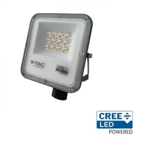 10W LED prožektorius, juodas, 3000/4000/6500K, CREE LED chip
