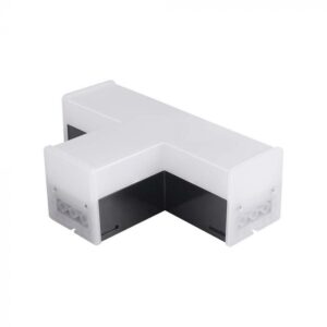 10W LED T formos linijinio šviestuvo sujungimas, juodas, 4000K