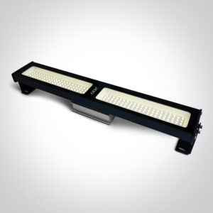 100W LED linijinis pramoninis šviestuvas, juodas, 4000K, IP65, 63100L/C