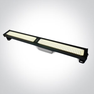 150W LED linijinis pramoninis šviestuvas, juodas, 4000K, IP65, 63150L/C