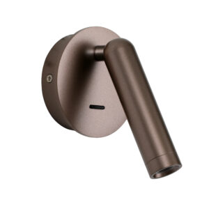 2,5W LED sieninis šviestuvas CARDA, kavos sp., 3000K