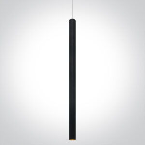 6W LED pakabinamas šviestuvas, juodas, 3000K