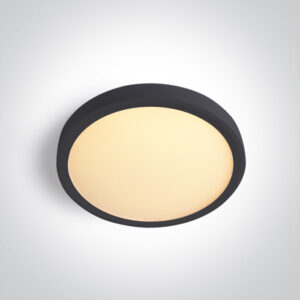 12W LED paviršinis šviestuvas, juodos sp., 2800/3300/4000K, 180mm, UGR19, 62020AU/B/V