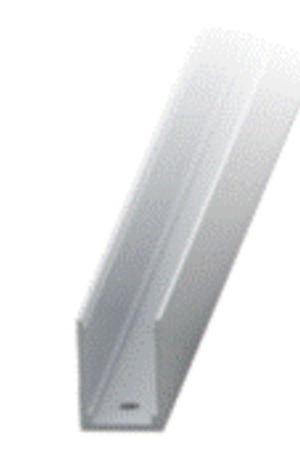 Aliuminio profilis LARGE NEON juostai, pilkas, 1m, SPEC