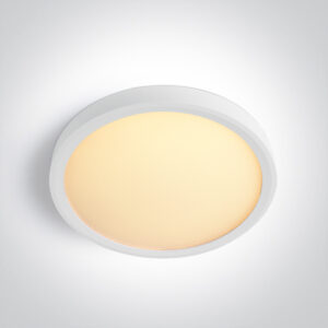 18W LED paviršinis šviestuvas, baltos sp., 2800/3300/4000K, 230mm, UGR19, 62020BU/W/V