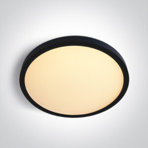 24W LED paviršinis šviestuvas, juodos sp., 2800/3300/4000K, 300mm, UGR19, 62020CU/B/V