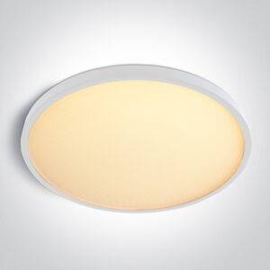 40W LED paviršinis šviestuvas, baltos sp., 2800/3300/4000K, 500mm, UGR19, 62020EU/W/V