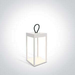 2,2W įkraunamas stalo šviestuvas, baltas, 2700-3000K, dimeriuojamas, IP65, 67530A/W