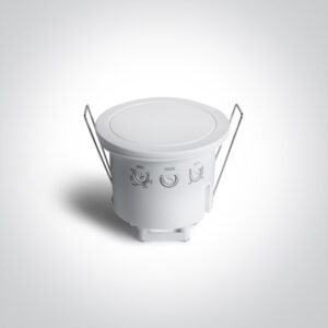 Įleidžiamas mikrobangų judesio ir būvio daviklis, baltas, 360°, 6m, 22008MP