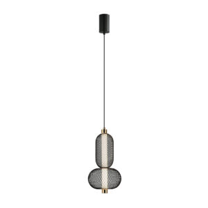 10W LED pakabinamas šviestuvas MARCO, juodas, 3000K