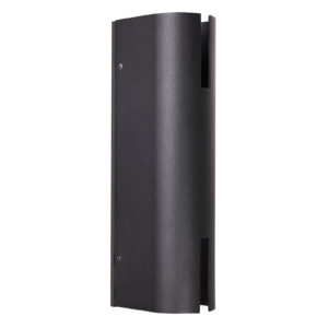 16W LED sieninis fasado šviestuvas ROVIGO, juodas, 3000K, IP54