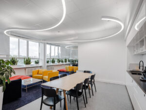 14,2W LED ARION sistemos šviestuvas, juodas, 3000K, DALI