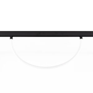 20W LED šviestuvas ARC į magnetinę sistemą MAGNETIC, juodas, 3000K