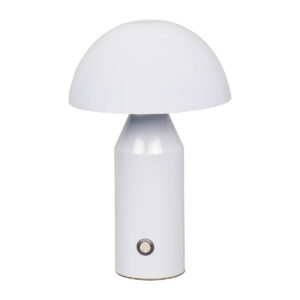 2W LED įkraunamas stalo šviestuvas DORBIA, baltas, 3000/6500K, dimeriuojamas