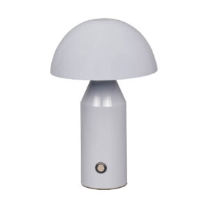 2W LED įkraunamas stalo šviestuvas DORBIA, pilkas, 3000/6500K, dimeriuojamas