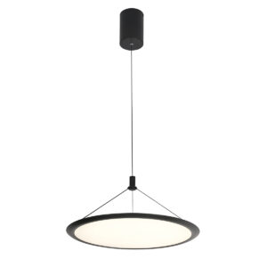 30W LED pakabinamas šviestuvas CABRAS, juodas, 3000/4000/6000K