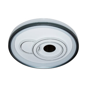 38W LED lubinis šviestuvas PORTA, baltos/pilkos sp., 3000/6500K, dimeriuojamas