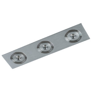 3W LED įleidžiamas šviestuvas FIAMMA, metalo sp.