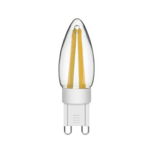 3W LED lemputė, G9, skaidri, 4000K, dimeriuojama