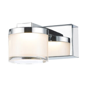 3W LED sieninis šviestuvas LOPEZ, chromo sp., 3000K