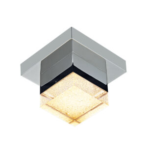 4,2W LED lubinis šviestuvas SETH, chromo sp./skaidrus, 3000K