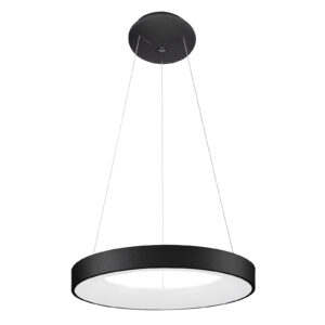 40W LED pakabinamas šviestuvas GIULIA, juodas, 3000K
