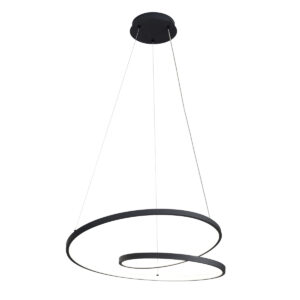 40W LED pakabinamas šviestuvas REINA, juodos/baltos sp., 3000/4000/6000K