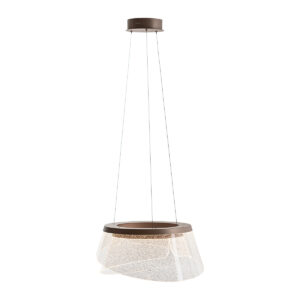 47W LED pakabinamas šviestuvas FOREN, bronzos sp., 3000K