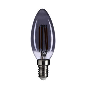 4W LED lemputė, E14, dūmų sp., 2200K, dimeriuojama