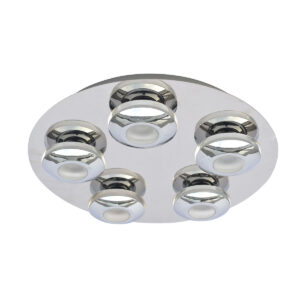 5W LED lubinis šviestuvas ELIAS, chromo sp., 3000K